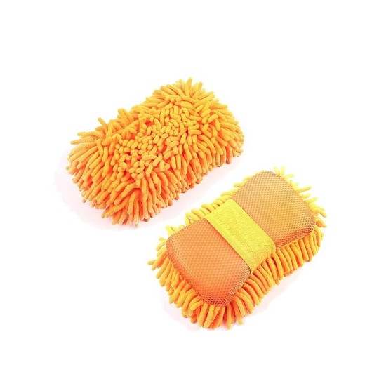 ГУБКА ДЛЯ АВТОМОБИЛЯ 24Х11 СМ МИКРОФИБРА МИКС 838197