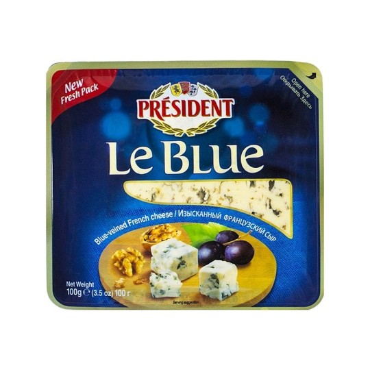 Сыр President Le Blue 50% 100гр
