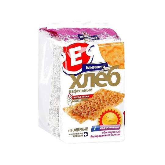 Вафельный хлеб Елизавета Йодированный 80 гр