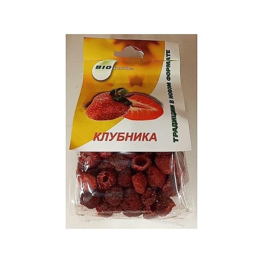 Клубника сушеная BIOCLUB 50 г