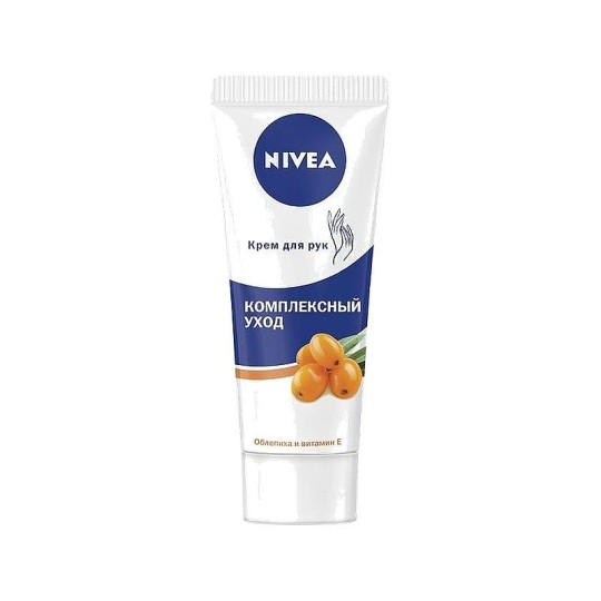 Крем для рук Nivea комплексный уход облепиха и витамин Е 75 мл