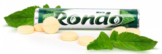 Rondo "Мята" освежающие конфеты, 30г