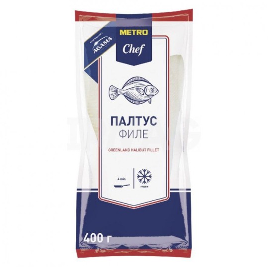 Филе палтуса черного Metro Chef, кусок, 400 г
