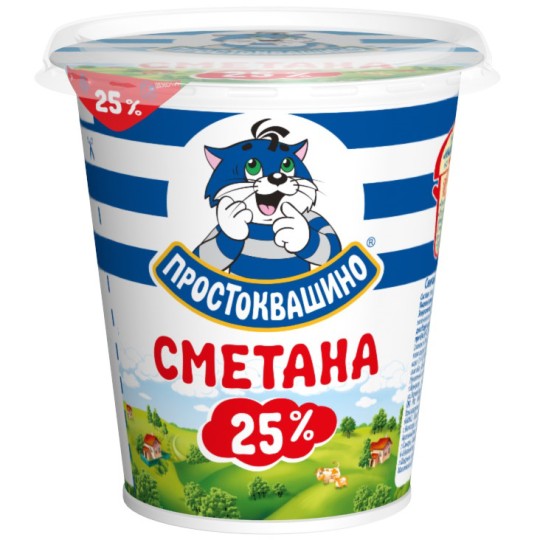 ПРОСТОКВАШИНО| Сметана 25% 315г