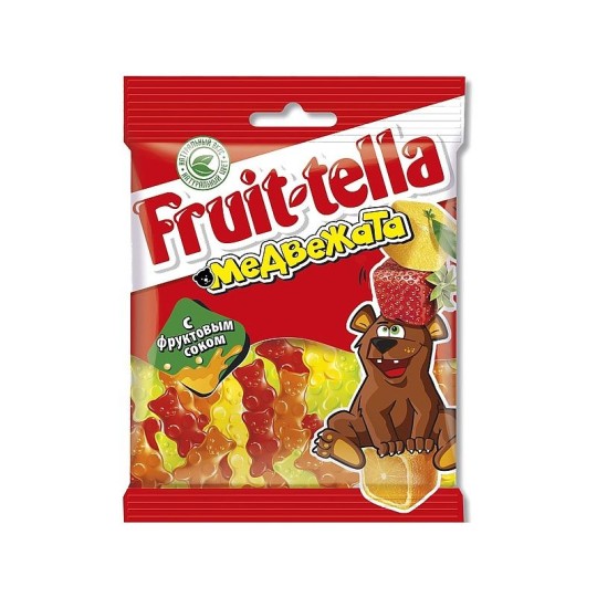 Жевательный мармелад Fruittella Медвежата 70 г