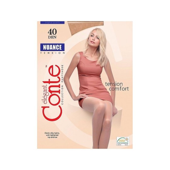 Колготки CONTE NUANCE 40 3=M BRONZ (бронзовый)