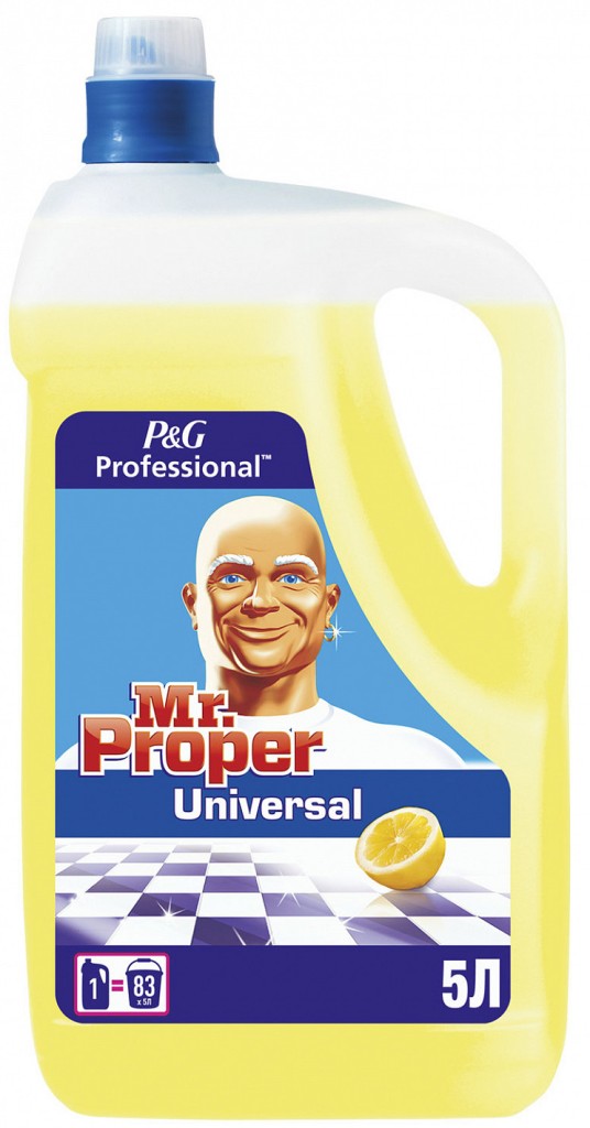 Средство для мытья пола и стен Mr. Proper universal лимон 5 л