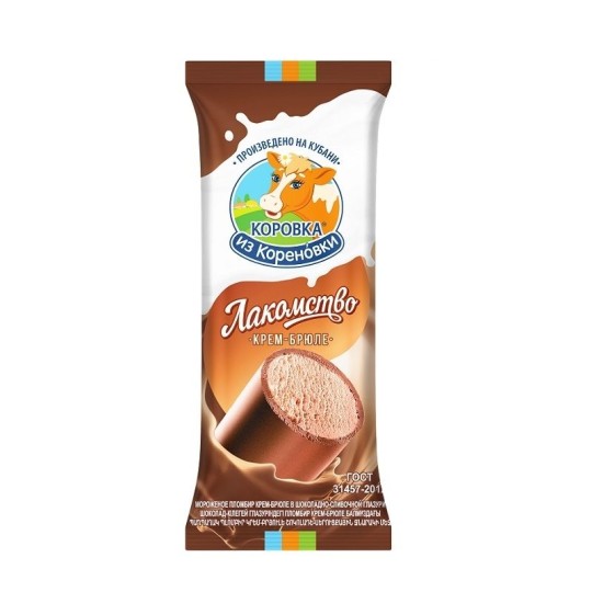 Лакомство пломбир крем-брюле 90г