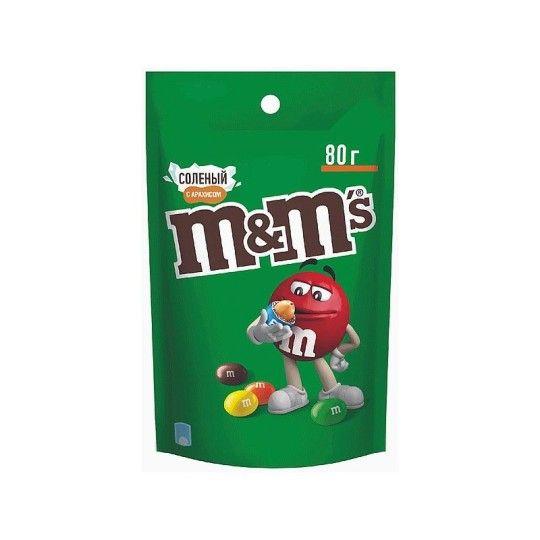 80Г ДРАЖЕ АРАХИС СОЛЕН M&MS