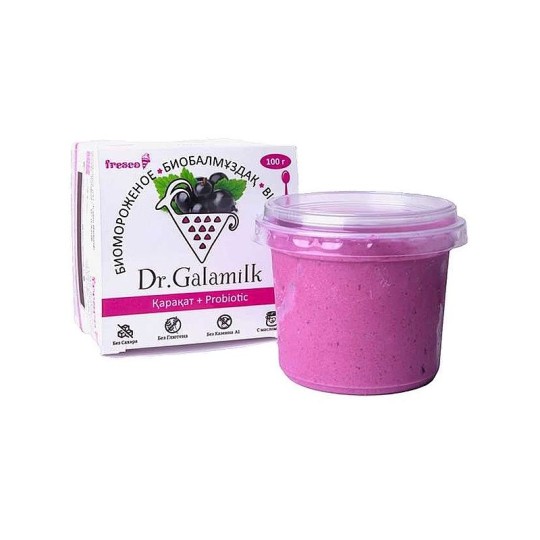 БИОМОРОЖЕНОЕ DR. GALAMILK PROBIOTIC СМОРОДИНА 100Г КАРТ/УП