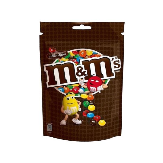 Драже M&M's с молочным шоколадом 360гр
