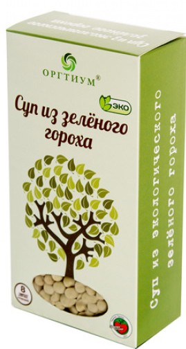 Суп Оргтиум из зеленого гороха 165 г