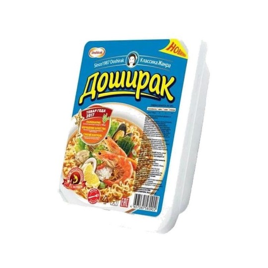 Доширак Лапша со вкусом морепродуктов, 90 гр