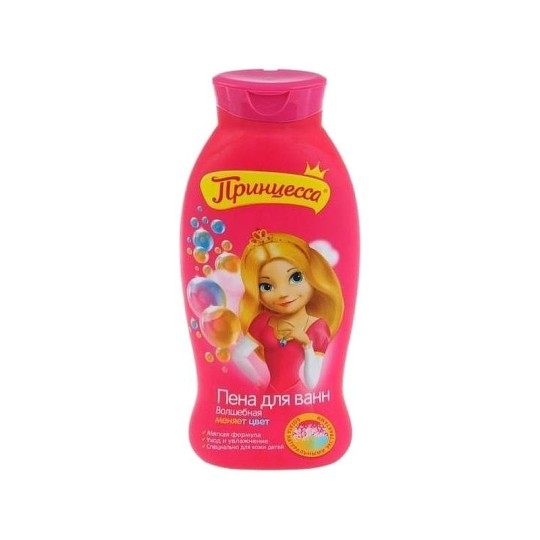 Пена для ванн "Принцесса" детская волшебная, 400 мл