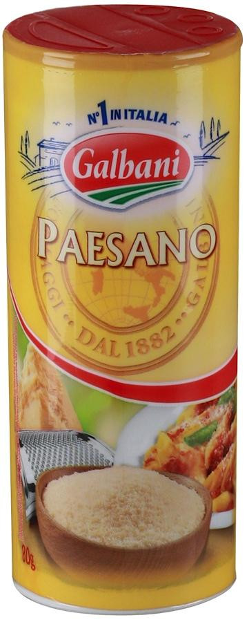 Сыр Galbani Paesano Italiano тертый 34% 80г