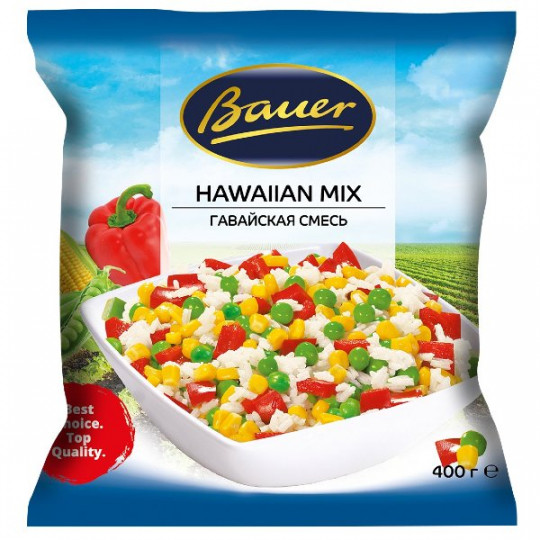 Bauer|Овощная смесь "Гавайская" 400гр