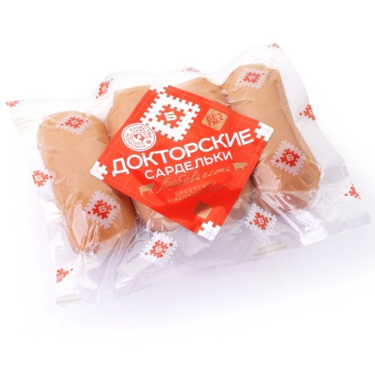 Брестский мясокомбинат| Сардельки вареные мясные "Докторские" вес