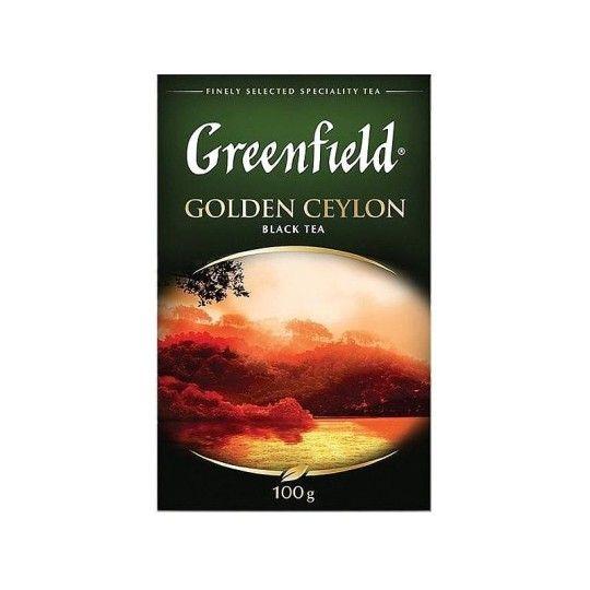 GREENFIELD|чай черный  "GOLDEN CEYLON" 100г