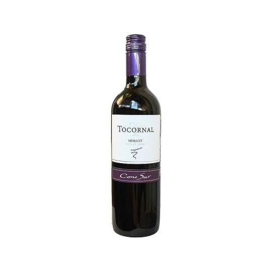 Вино красное полусухое Cono Sur Tocornal Merlot 13% 0,75л (Чили)