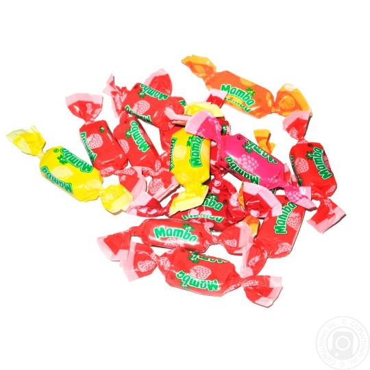 Конфеты Mamba жевательные ассорти, кг
