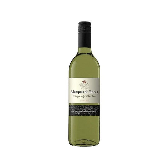 Вино белое полусладкое Marques de Rocas 11% 0,75л (Испания)