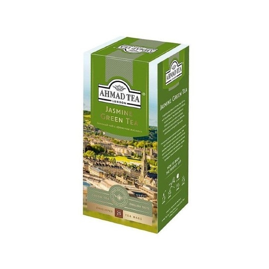 AHMAD TEA| чай зеленый с жасмином 25 пакетиков 