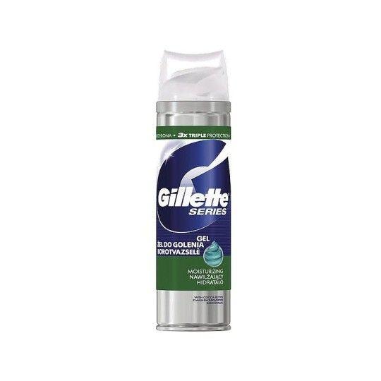 Гель для бритья Gillette увлажняющий какао 200 мл