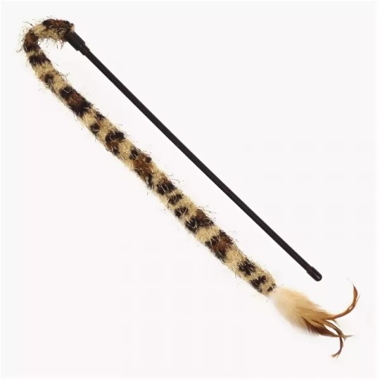 Игрушка для Кошек TRIOL Удочка-Дразнилка Леопард 550/400 мм