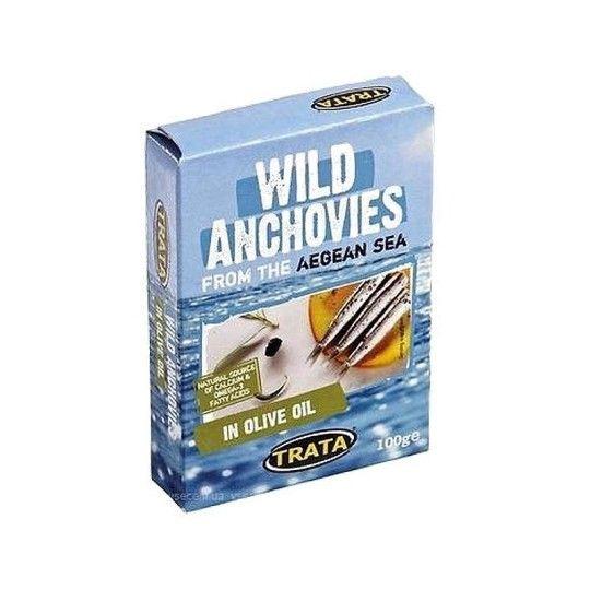 Trata анчоусы в оливковом масле 100 гр