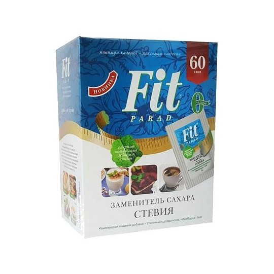 Заменитель сахара Fit Parad стевия пакеты 60 шт