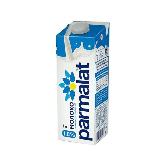 PARMALAT МОЛОКО УЛЬТРАП.БЕЗЛАК.1,8% PROF.HORECA 1Л