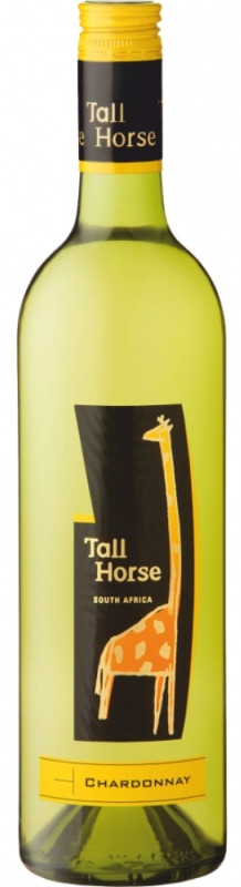 Вино Tall Horse сухое белое Chardonnay 0,75л (ЮАР)