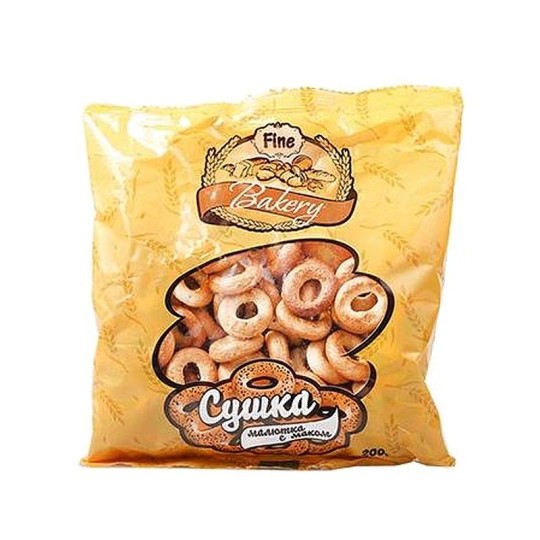 Сушка малютка Fine Bakery с маком 200 г