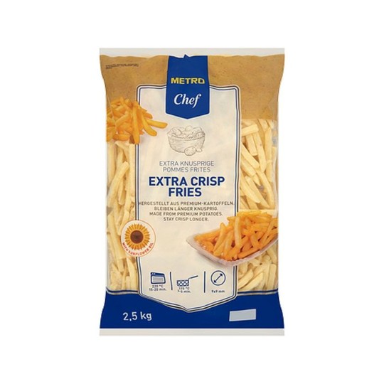  Картофель фри экстра хрустящий METRO CHEF 2.5 кг