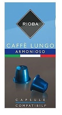 Кофе в капсулах Rioba Caffe lungo Armonioso 10 капсул X 5 гр 