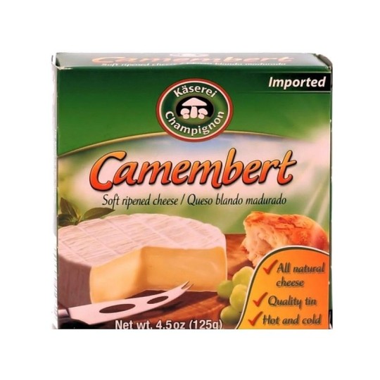 Сыр мягкий Kaserei champignon Камамбер с белой плесенью 125г