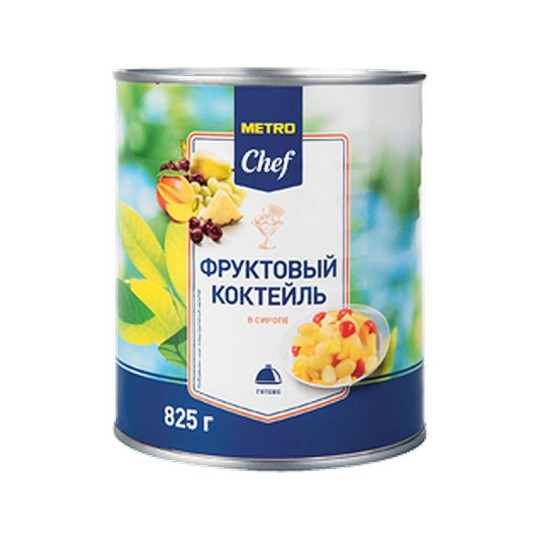 Фруктовый коктейль Fine Life, 825 г

