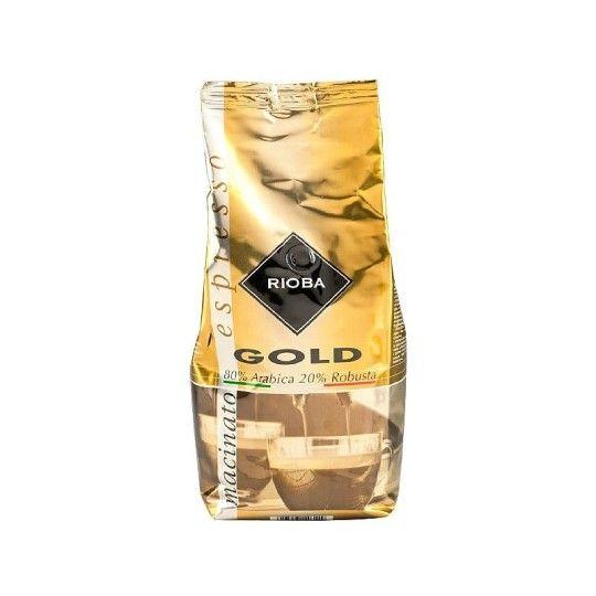RIOBA | Кофе молотый GOLD 80:20  1КГ