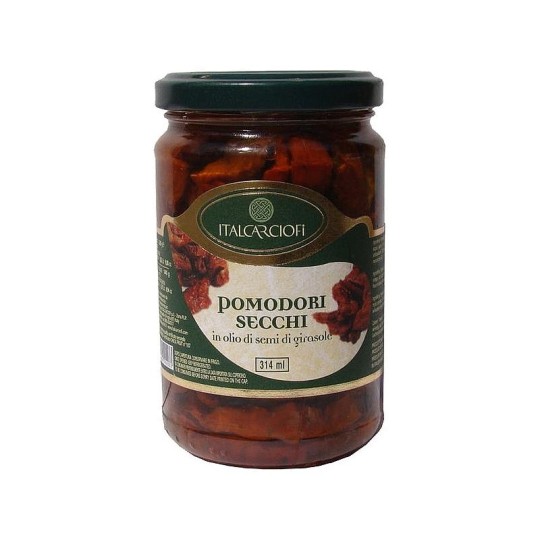 Вяленые помидоры ItalCarciofi В масле 314 МЛ 