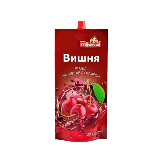 ВИШНЯ ПРОТЕРТАЯ С САХАРОМ 280ГР Д/П