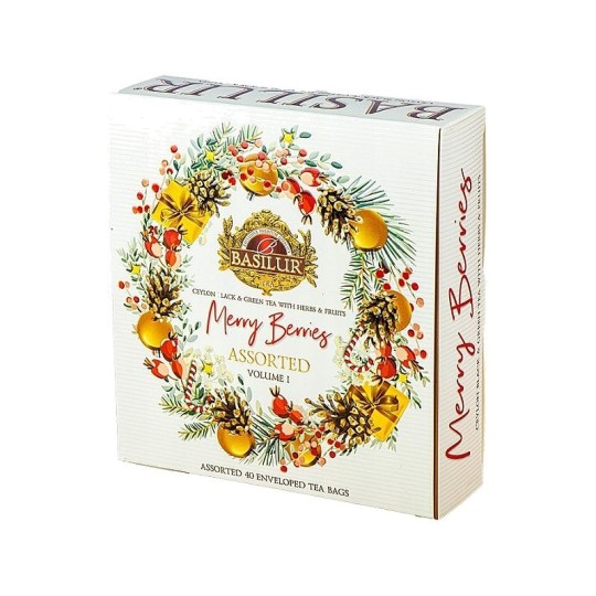 BASILUR ЧАЙ ЧЕРН ЗЕЛ MER BERR АССОР ТОМ1 ПАК 73Г