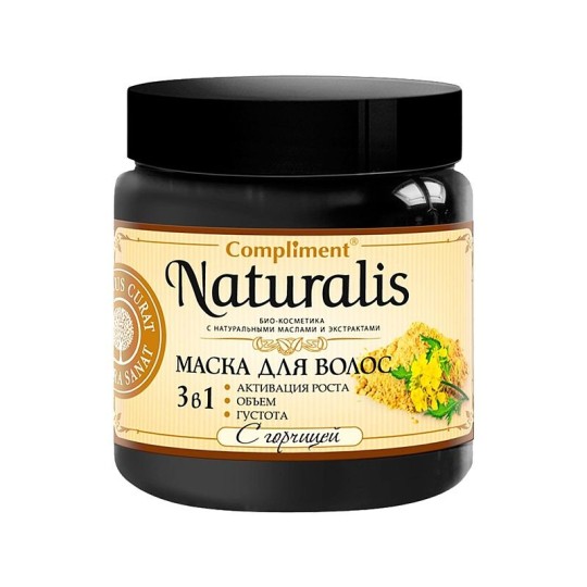 Маска для волос COMPLIMENT NATURALIS с горчицей 500 мл