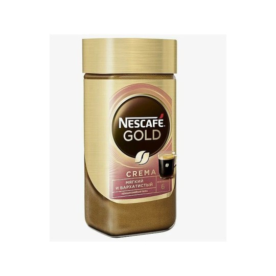 КОФЕ NESCAFE GOLD CREMA JAR 85G
