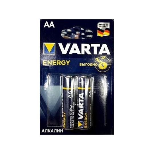 Батарейка Varta Energy Mignon 1,5V LR6/AA 2 шт.