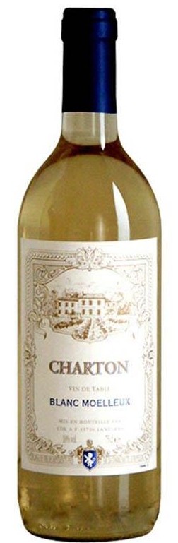 Вино Charton Blanc Moelleux белое полусладкое 0,75 л (Франция)