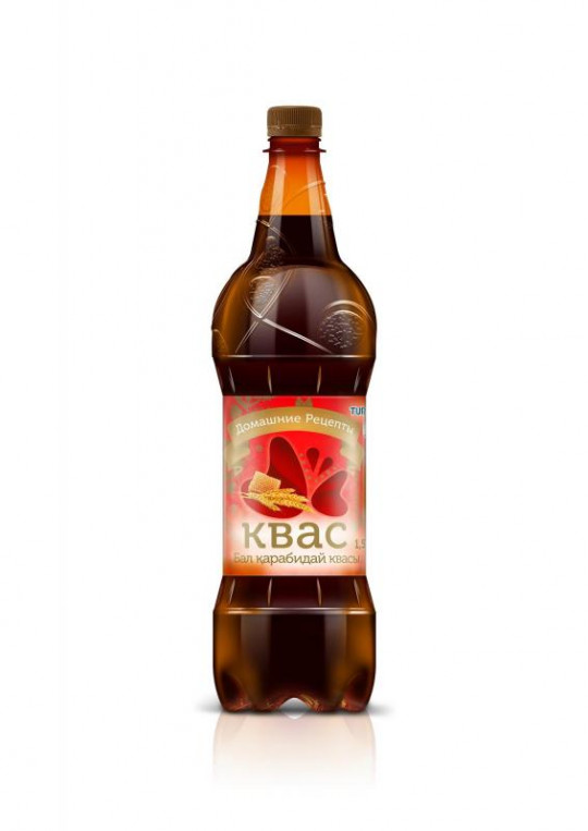 TURAN Квас Ржаной с ароматом меда 1,5 л./6