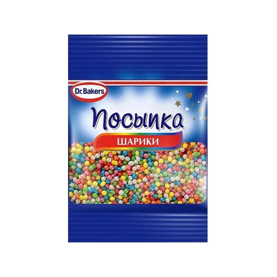 ПОСЫПКА DR.BAKERS ШАРИКИ 10Г САШЕ