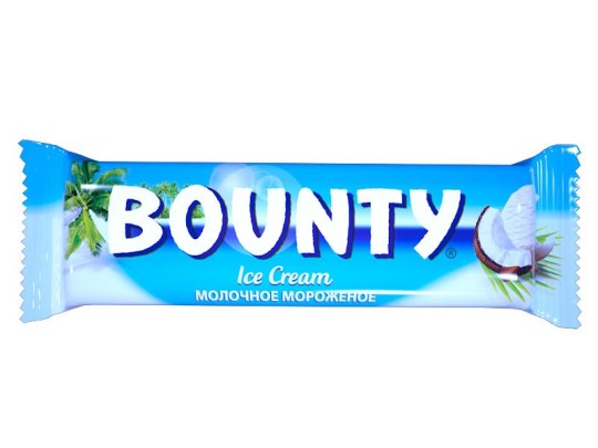 Батончик Bounty мороженое 39,1гр.