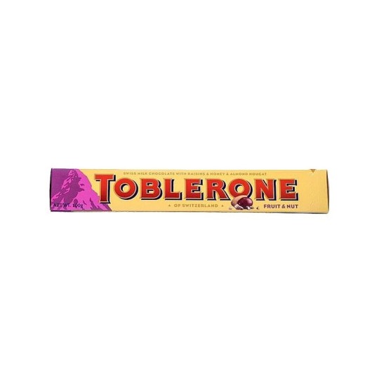 Шоколад TOBLERONE молочный с изюмом и орехами 100гр