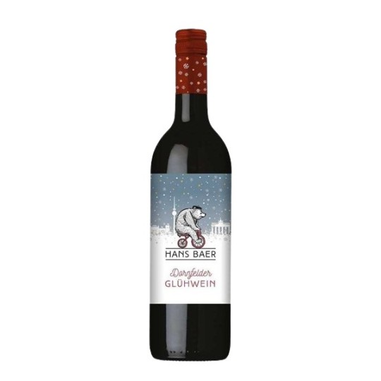 Вино красное Hans Baer Glühwein Dornfelder сладкое 11,5% 0,75 л